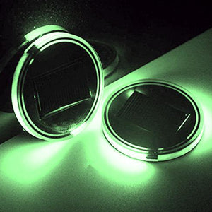 Solar LED Cup Holder Lights 2 Pack