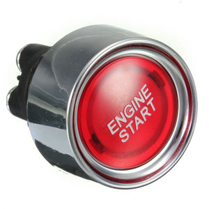 Universal Car Auto Red Illuminated Push Button Touch Switch Engine Start Switch Race Starter