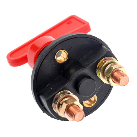 Image of DC 12V-24V Vehicle Auto Car Truck Boat Battery Isolator Cut Off Switch with Removable Key