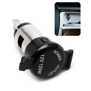 Universal Waterproof 12-24V Cigarette Lighter Plug