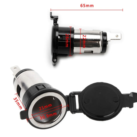 Image of Universal Waterproof 12-24V Cigarette Lighter Plug