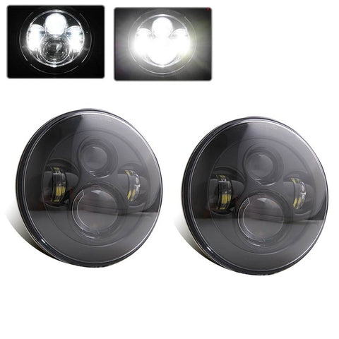 Image of Set of 7” Universal LED Headlights H4