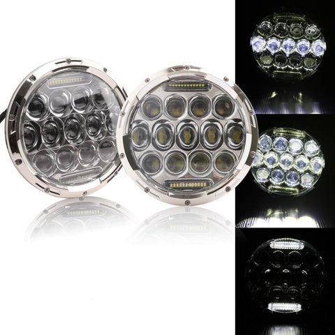 Image of Set of 7” Universal LED Headlights H4